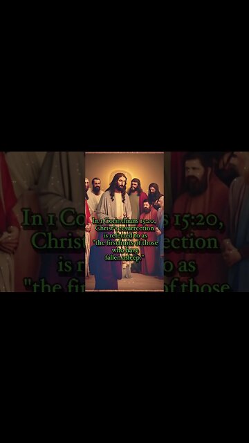 Feast of Firstfruits #shorts #biblestudy