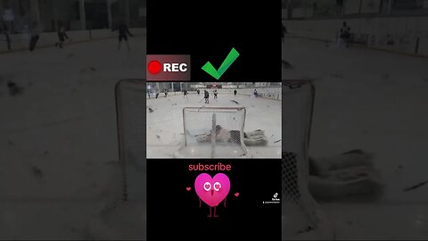 just sliding into your heart's like... #hockey #save