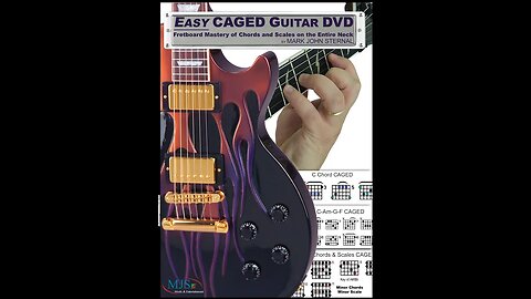 EASY CAGED GUITAR episode 01 Beginner Open C A G E D Chords