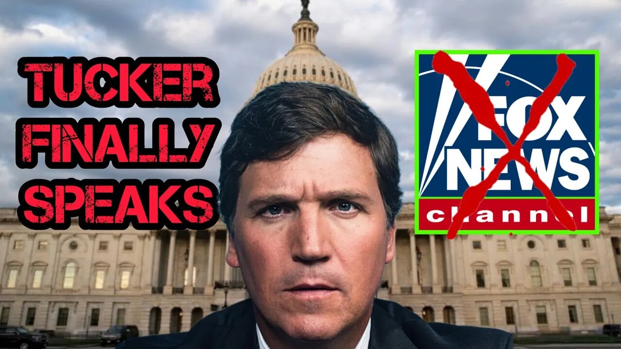 Tucker Carlson Makes FIRST Statement Since Fired by Fox