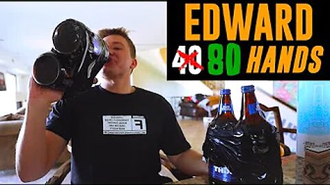 Edward 80 Hands Challenge! - Deleted Stevewilldoit Video