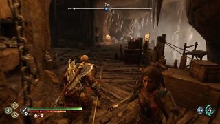 Nornir Chest in Svartalfheim | God of War: Ragnarök 4K Clips (PS5, PS4) | God of War Ragnarok