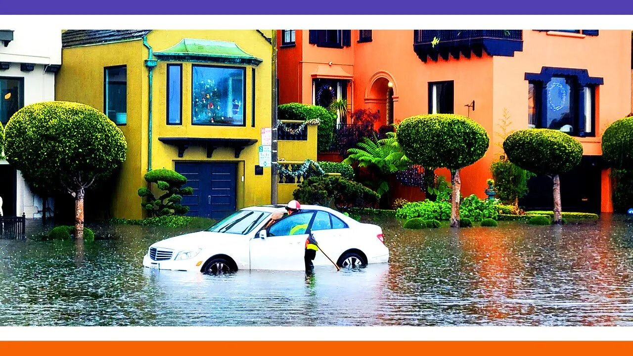 San Francisco Cleaned Up By MASSIVE Flood 🟠⚪🟣 NPC Politics