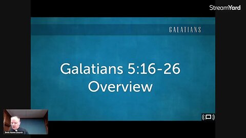 Galatians 2:16-26: An Overview