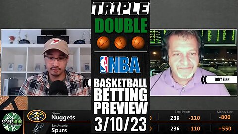 NBA Picks & Predictions | Hawks vs Wizards | Cavaliers vs Heat | SM Triple-Double for March 10