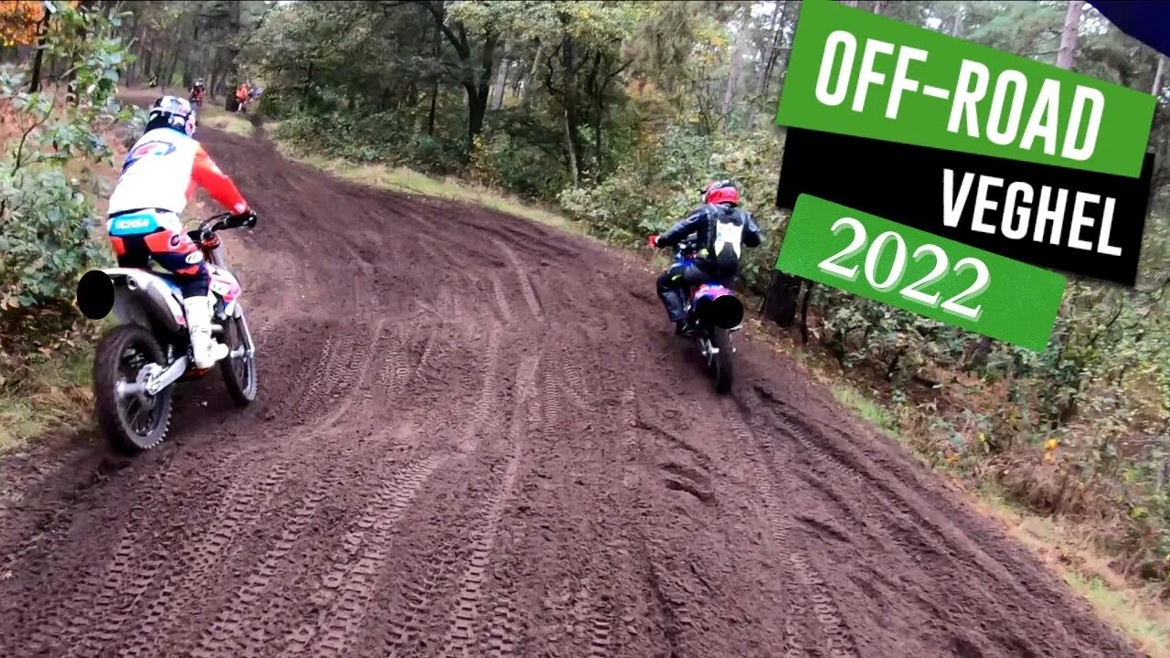 Riding Enduro in the Netherlands. Offroad Veghel 2022 otr