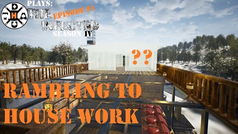 Getting House Work Done And Debating On Where The NPC Town Hall Gos | The Infected Gameplay S4EP91