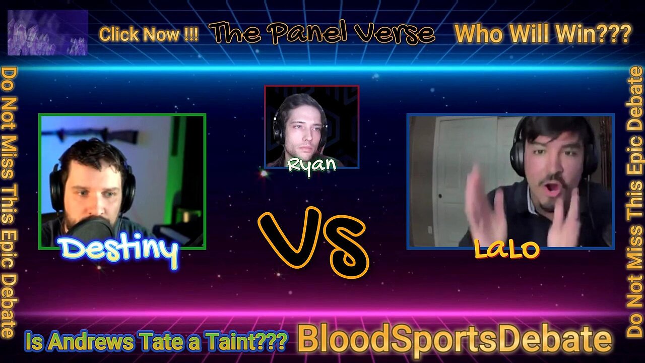 Destiny vs Lalo: Is Andrew Tate Innocent or Guilty? The Ultimate Debate! Is Andrew Just A Taint???