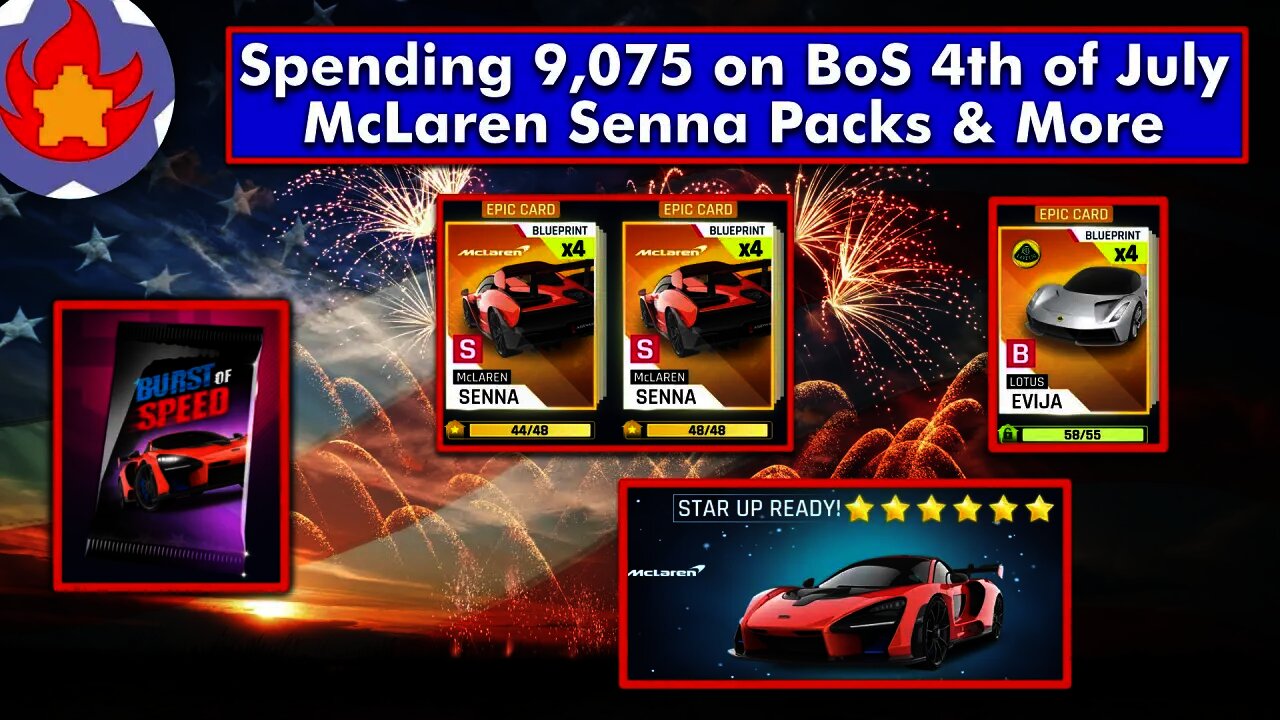 Spending 9,075 Tokens On 4th Bos McLaren Senna Packs & More | Asphalt 9: Legends for Nintendo Switch