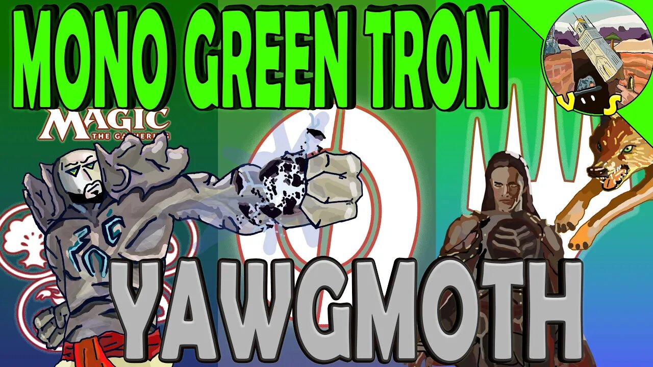 Mono Green Tron Running Cityscape Leveler VS Yawgmoth｜Turn 2 Necromentia｜MTGO Modern League Match