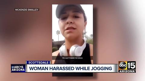 Woman harassed while jogging in Scottsdale