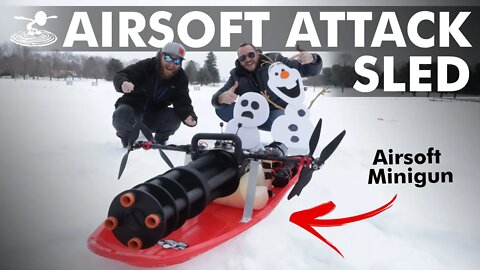 Mini-Gun Attack Sled