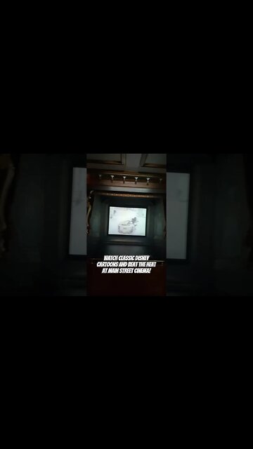 Beat the summer heat at Main Street Cinema #disneyland #mickeymouse #mainstreet