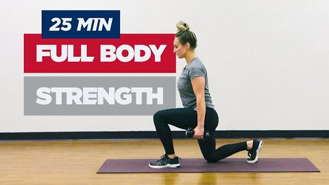 25 Minute Full Body Strength