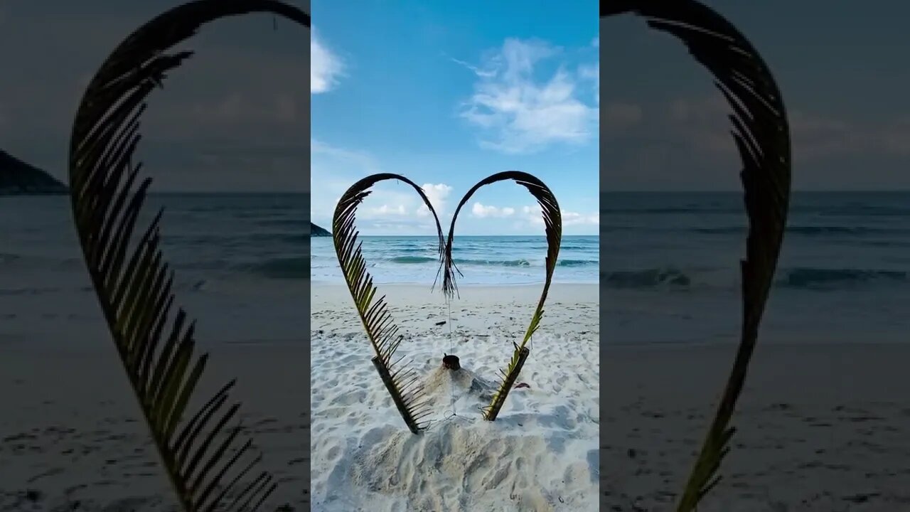 Love by the beach. #shorts