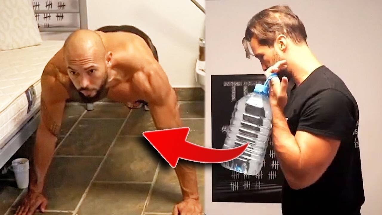 Andrew Tate INSANE Workout In Jail (Livestream)