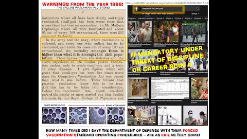 956 - Biden & McConnell continue FEARMONGERING campaign against the unvaccinated