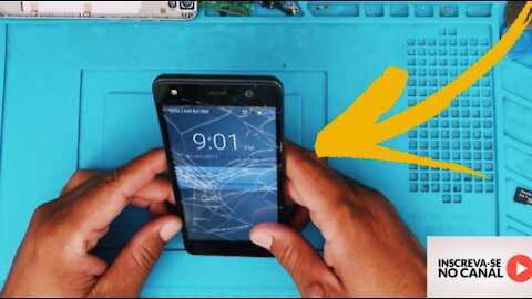 Change the touch screen of the Positivo Twister BT-S530 phone