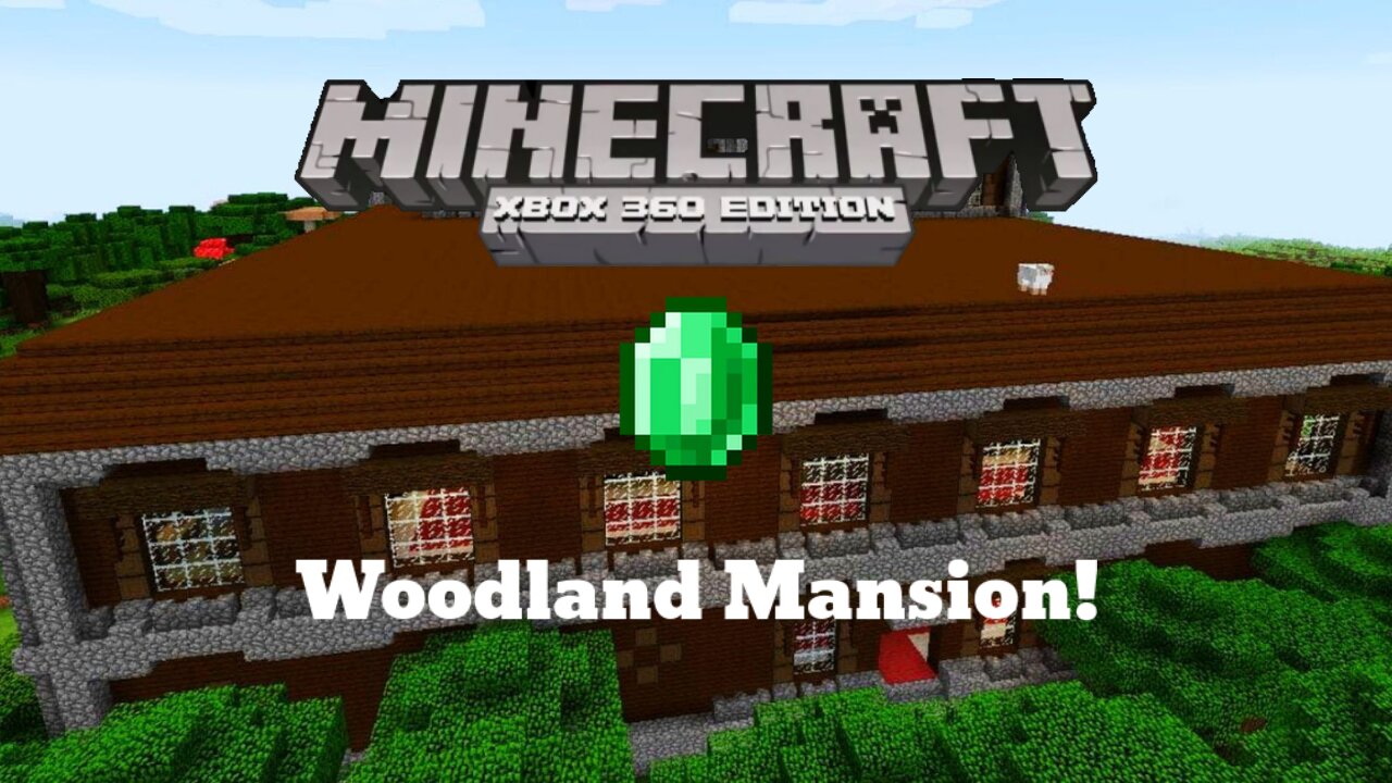 minecraft xbox 360 lets build episode 11 - woodland mansion