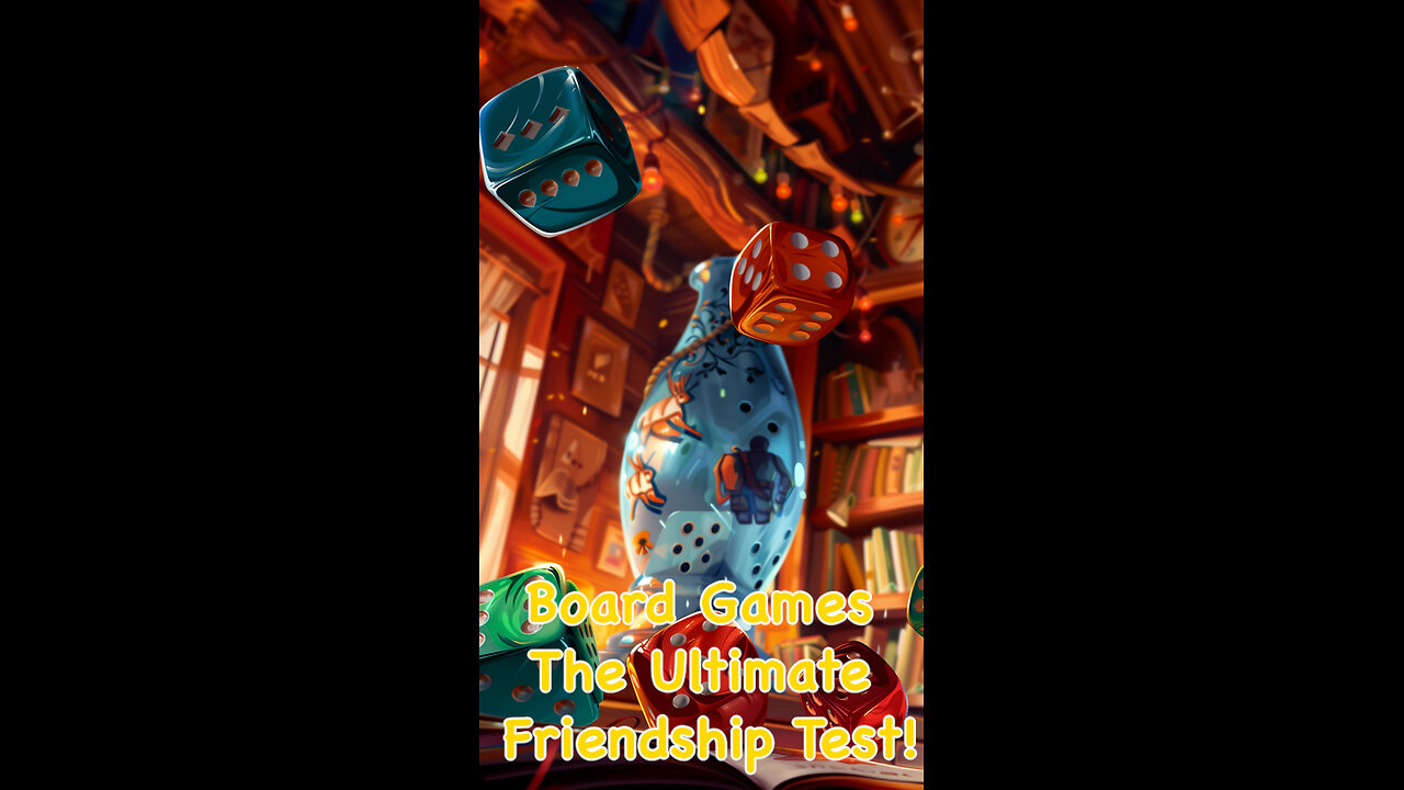 Board Games. The Ultimate Friendship Test!