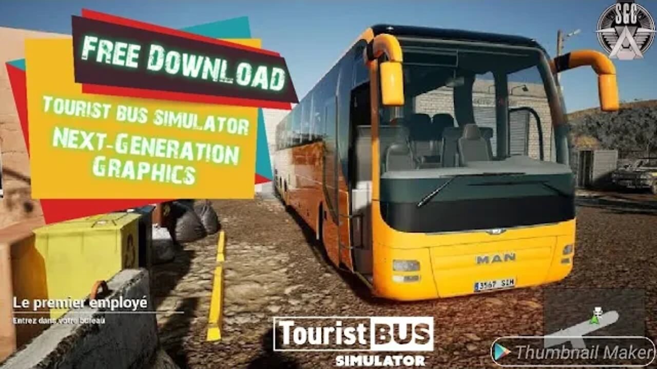 Tourist Bus Simulator Free Download Man Lion's Coach 3rd Ganretion Graphics Unreal Engine Games