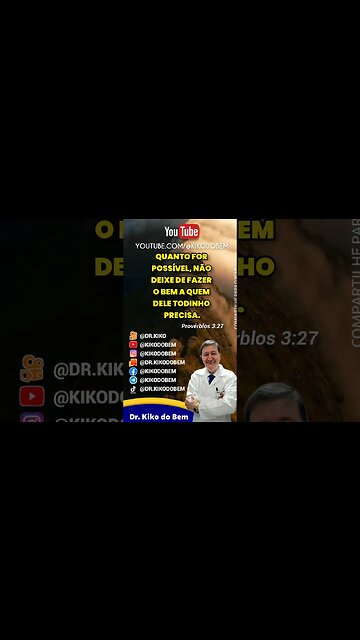 PROVÉRBIOS 3:27 da Bíblia Sagrada Quando puder NÃO deixe de fazer o BEM a quem precisa 15-99644-8181