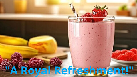 Sip Like Royalty: Indulge in the Ultimate Pomegranate Raspberry Milkshake