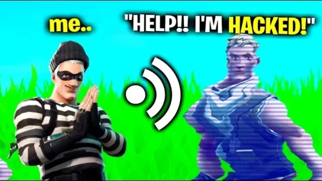 I Secretly Controlled His Account.. (Fortnite)