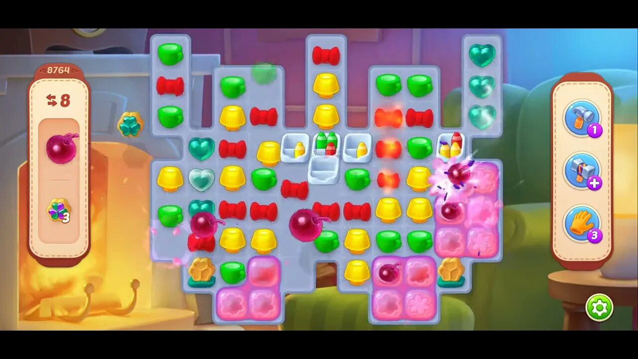 Playrix Homescapes Gameplay Walkthrough Level 8764