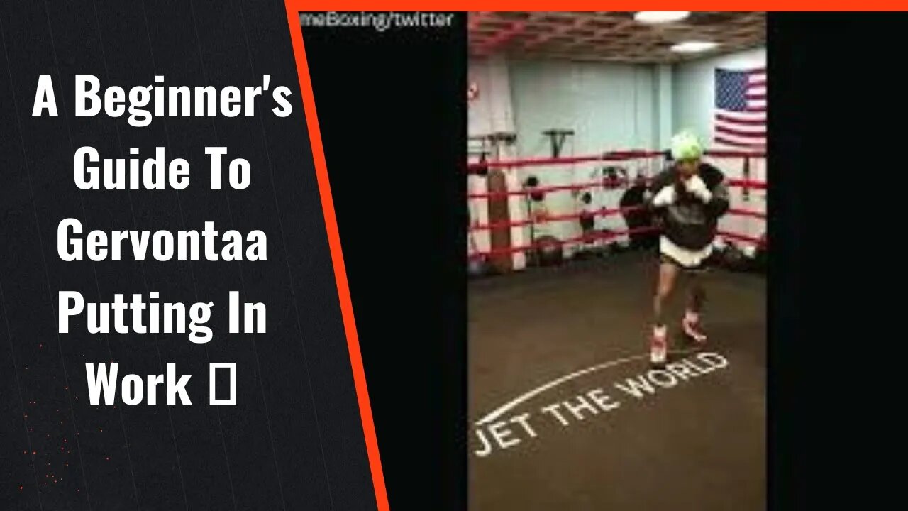 A Beginner's Guide To Gervontaa Putting In Work 😤