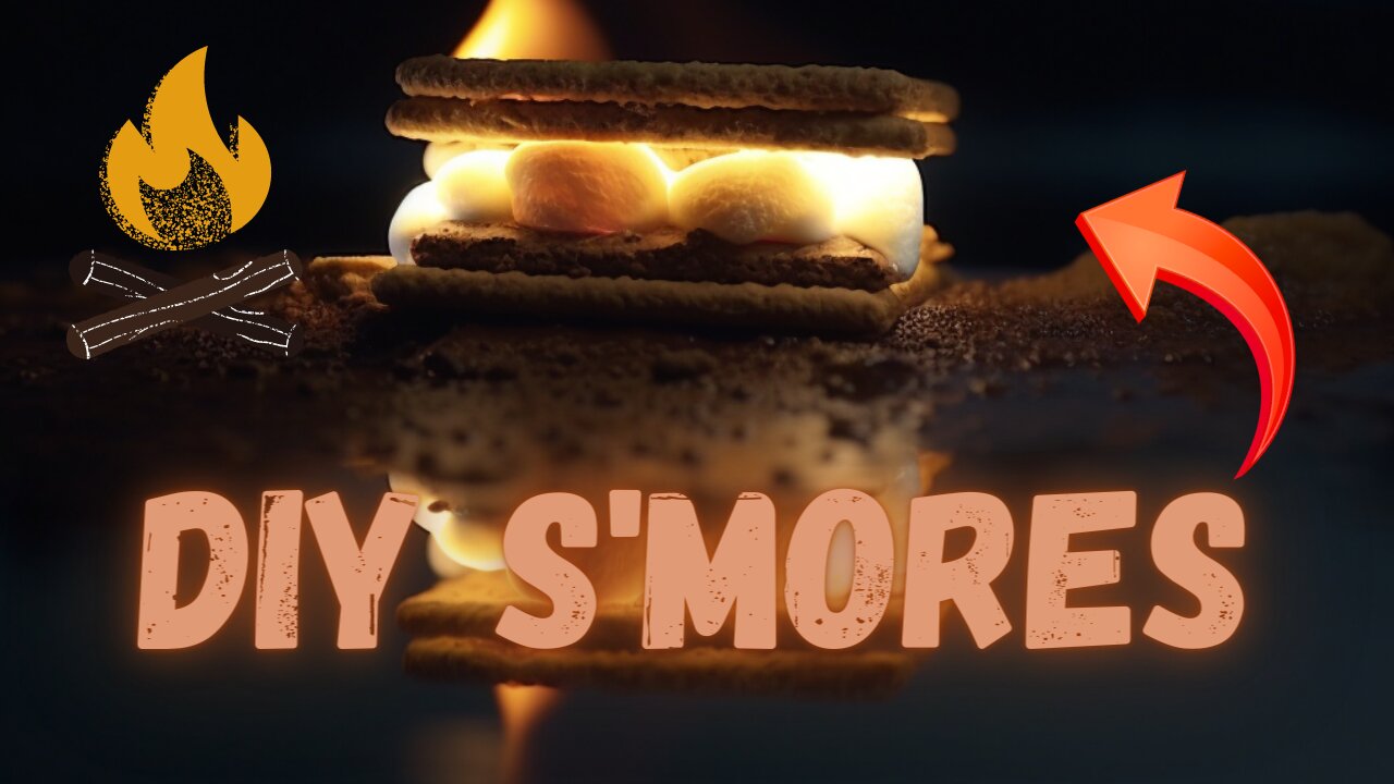 DIY S'mores Fire Pit Using a Flower Pot