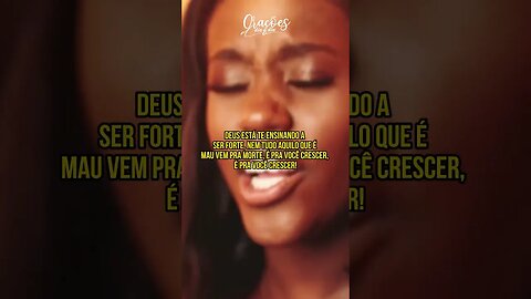 Deus está te ensinado a ser forte #shorts #gospel #music