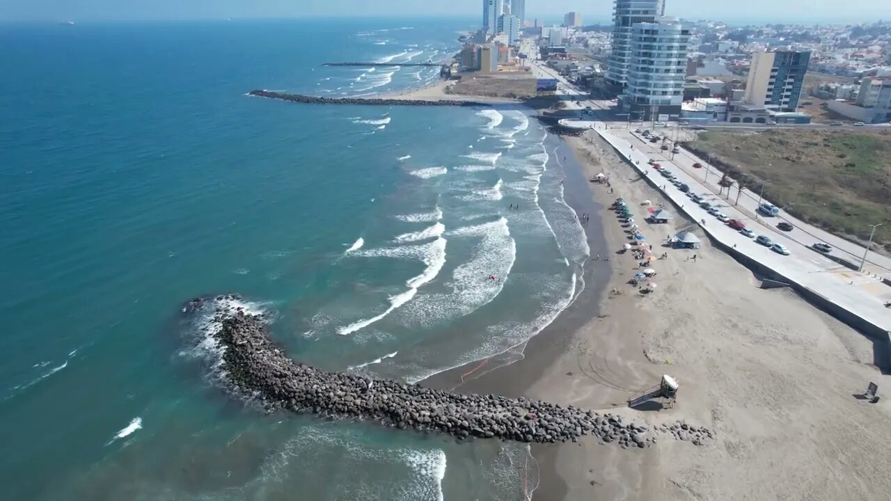 Playa La Bamba! Veracruz, Mexico!