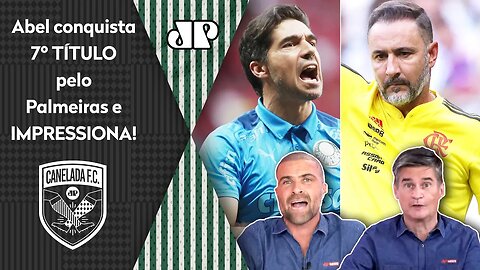 "O Abel é FO**! SÓ UM IDIOTA pra FALAR que..." 7º TÍTULO pelo Palmeiras após 4 a 3 no Flamengo CHOCA