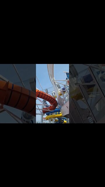 Royal caribbean slide on the wonder of the sea #royalcaribbean #cruise #cruiseship #cruiselife