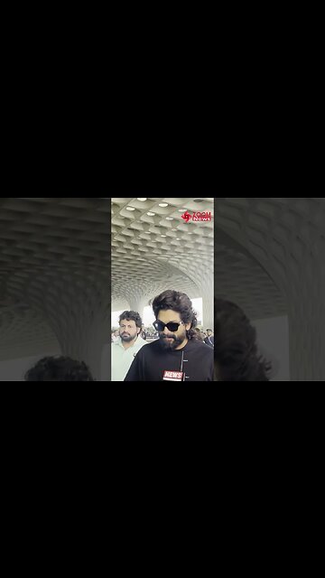 Allu Arjun Spotted At Airport ✈️ #shorts