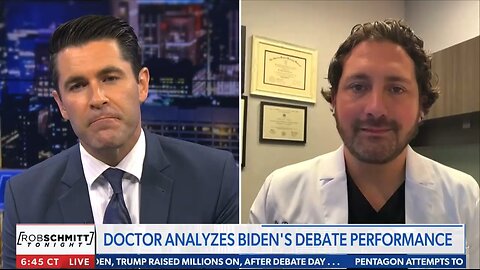 DR RUSSELL SURASKY M.D. -BOARD CERTIFIED NEUROLOGIST ANALYZES BIDEN’S DEBATE PERFORMANCE