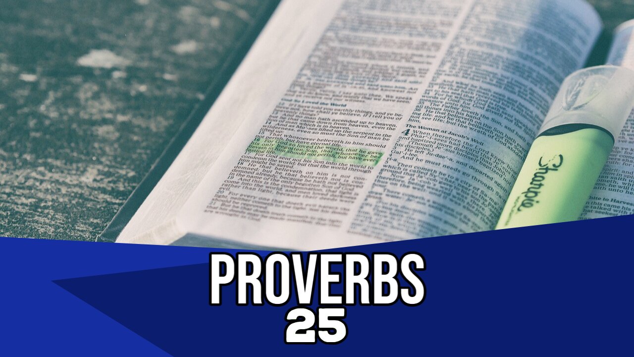 Biblical Literacy in the Age of Untruth (Proverbs 25)