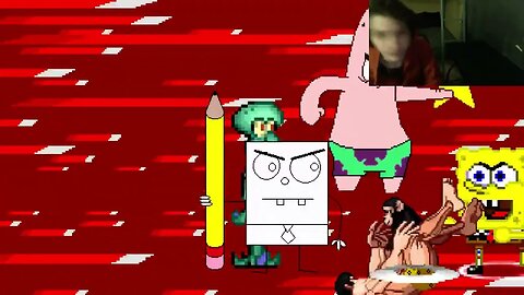 SpongeBob SquarePants Characters (SpongeBob, Squidward, And DoodleBob) VS Tarzan In An Epic Battle