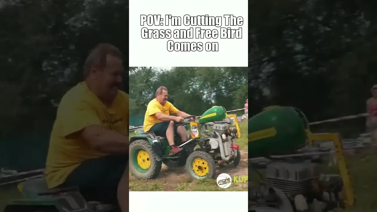 Cutting the Grass to FREE BIRD