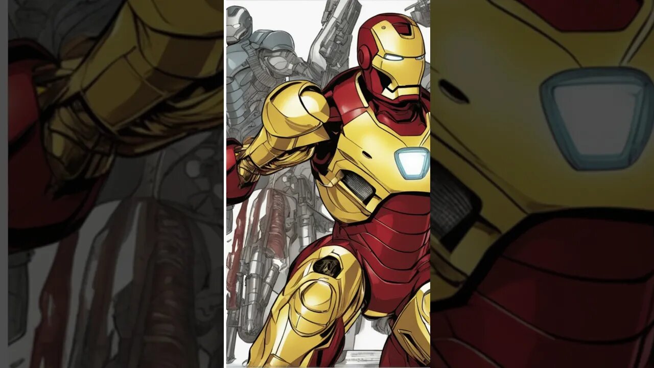 arts ramdom 2. #ironman #art #shorts