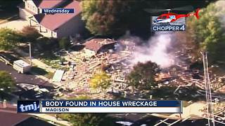 Body recovered from rubble of exploded Madison house