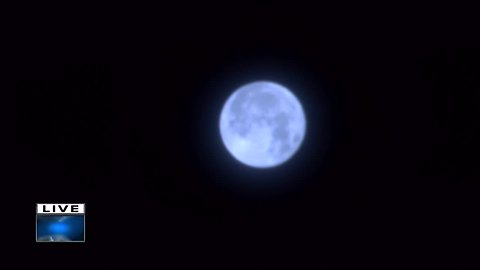 Super Wolf Moon makes an appearance