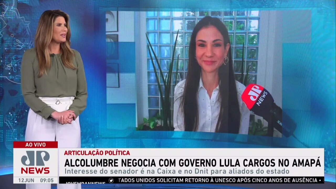 Alcolumbre negocia com governo Lula cargos no Amapá; Amanda Klein e Beraldo analisam