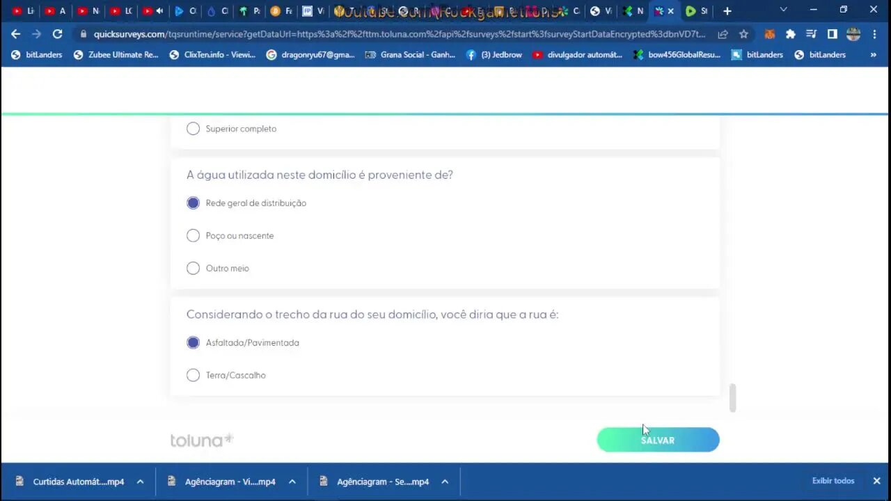 neobux respondendo pesquisas