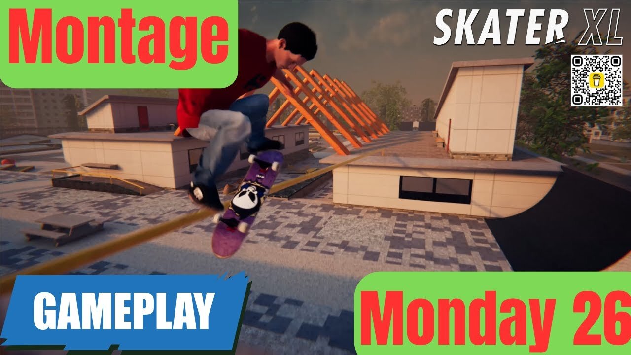 26 Skater XL 4K Gameplay Montage Monday