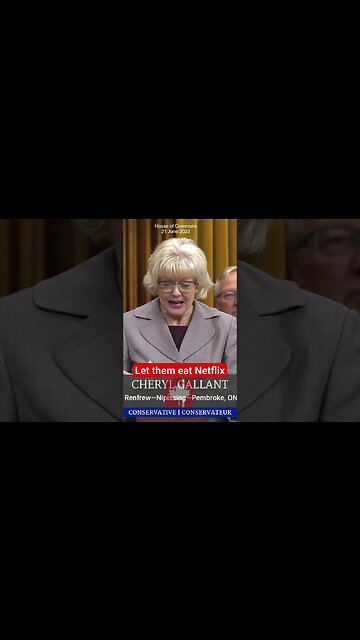 "Let them eat Netflix" - Freeland's advice to Canadians struggling with inflation