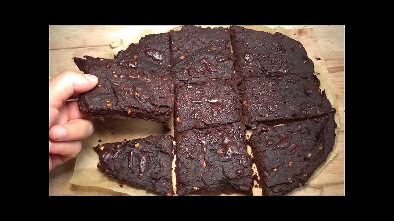 How to make Banana Brownies (no flour recipe)