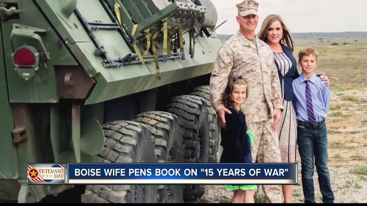 Boise military wife pens book on "15 Years of War"