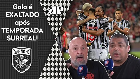 "O Atlético-MG ganhou a TRÍPLICE COROA! O Flamengo QUE TRATE de..." Galo é EXALTADO após ANO SURREAL